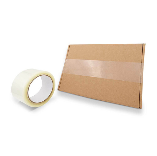 PP Qualitts-Klebeband 66m x 50mm Transparent extra leise abrollend